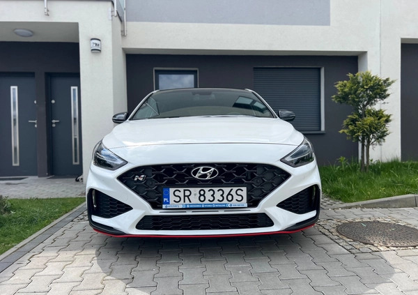 Hyundai i30 N cena 133300 przebieg: 29800, rok produkcji 2021 z Kłecko małe 781